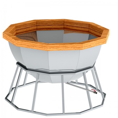 Банный чан 10 граней на подставке Банный чан 10 граней на подставке