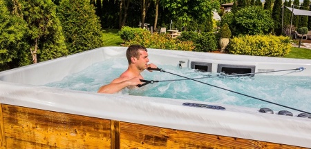 Плавательный спа бассейн Wellis Amazonas Turbine